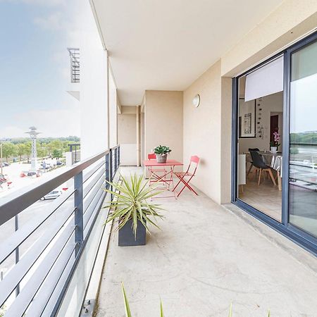 L'Aragon Wifi Balcon Vue La Maine Lägenhet Angers Exteriör bild